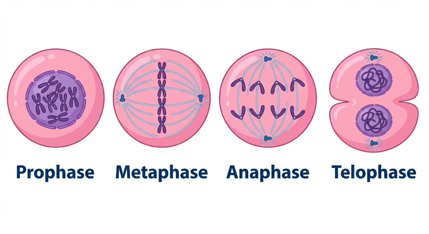 Mitosis 4-Stage Sequence