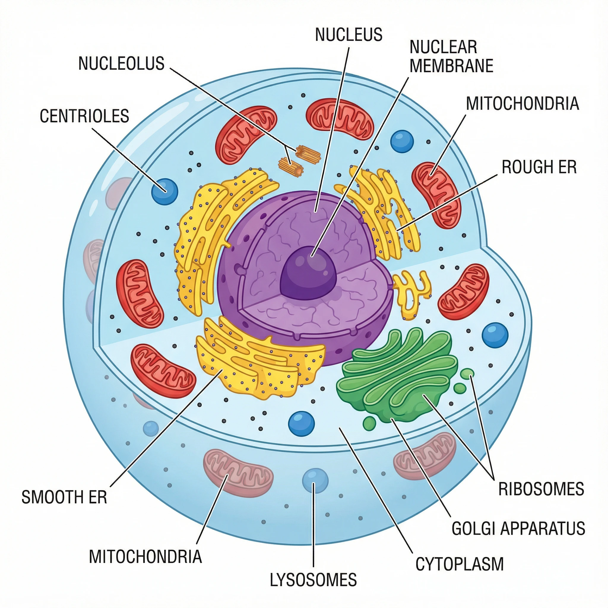Animal Cell Diagram Generator