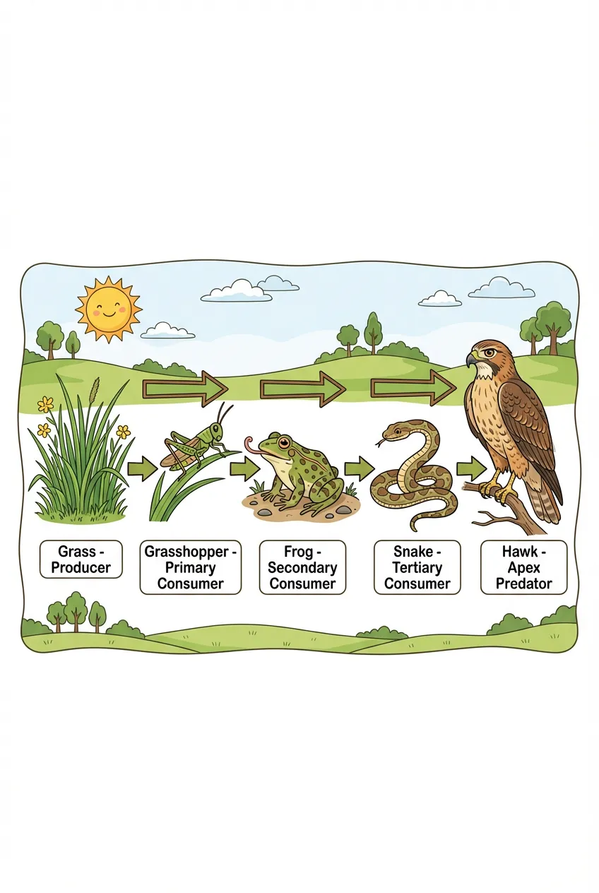 Food Chain Diagram Generator