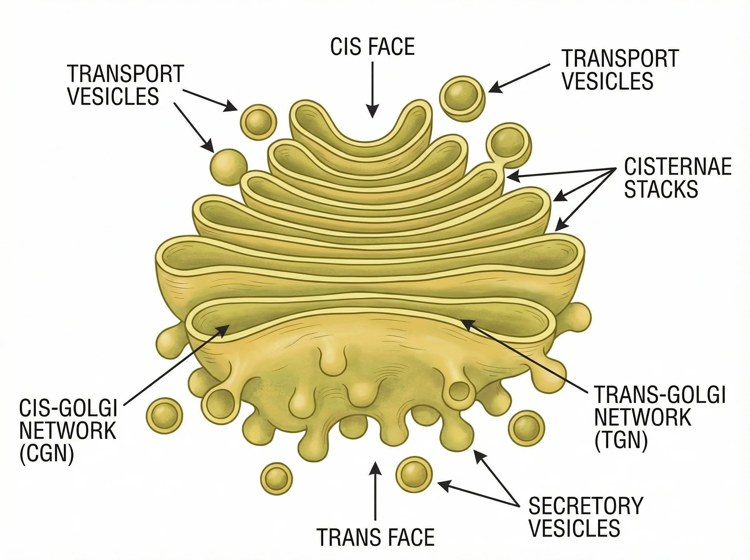 Golgi Apparatus Diagram Generator